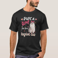 Amoureux des chats Juste Une Fille Qui Aime Ragdol