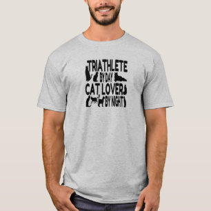 T-shirt Amoureux des chats Triathlte