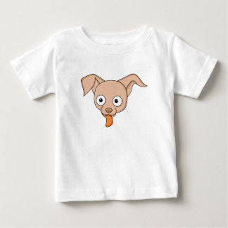 T-shirt Amoureux des chiens à visage de chien drôl