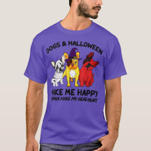 T-shirt Amoureux des chiens de Frenchie Dog Hallow