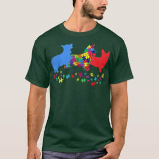 T-shirt Amoureux des chiens de Sensibilisation sur l'autis