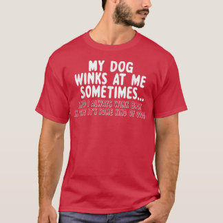 T-shirt Amoureux des chiens Drôle Cadeau Mon Chien Tire Su