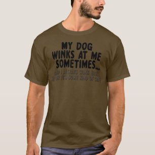 T-shirt Amoureux des chiens Drôle Cadeau Mon Chien Tire Su