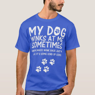T-shirt Amoureux des chiens drôle, Mon Chien Tire Sur Moi 