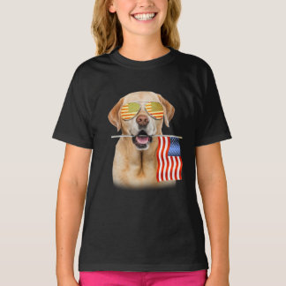 T-shirt Amoureux des chiens | Labrador Retriever USA