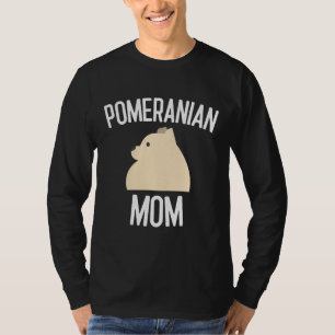 T-shirt Amoureux des chiens maman Pomeranian