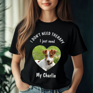 T-shirt Amoureux des chiens personnalisé - Cadeau personna