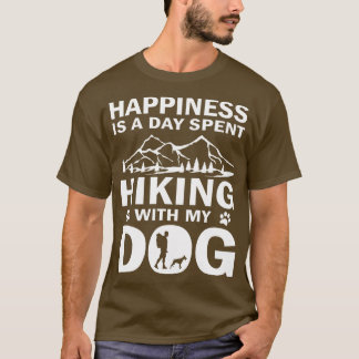 T-shirt Amoureux des chiens randonnée