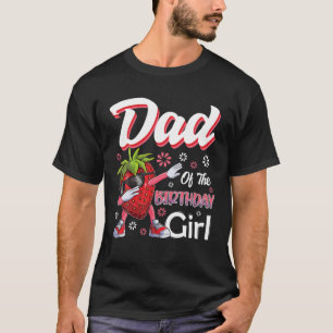 T-shirt Amoureux des fruits papa de la fraise d'anniversai