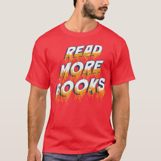T-shirt Amoureux des livres lisent plus de livres Vêtement