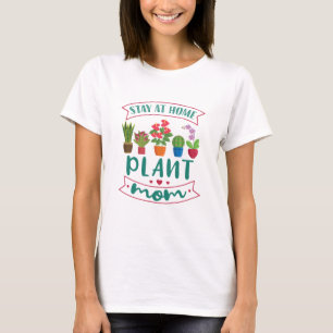 T-shirt Amoureux des plantes d'intérieur, maman des plante