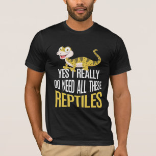 T-shirt Amoureux des reptiles amusants Amateurs d'enfants