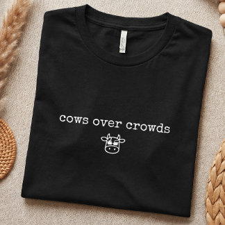 T-shirt Amoureux des vaches simple drôle