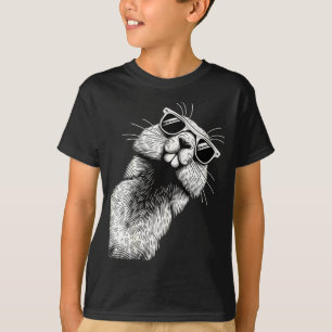 T-shirt Amoureux drôle de marmotte Marmotte Jour de la mar
