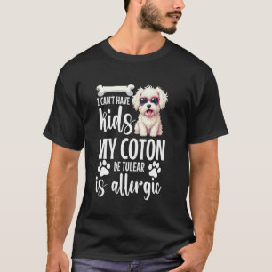 T-shirt Amoureux du Chien Propriétaire de Chien Allergique
