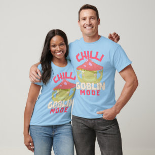 T-shirt Amoureux du curry en mode lutin pimenté