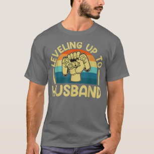 T-shirt Amoureux du jeu vidéo de marié Fiançailles