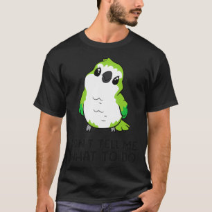 T-shirt Amoureux du perroquet Quaker Donx27t Dites-moi quo