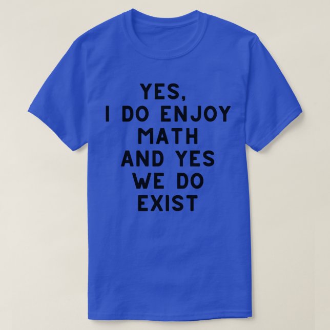 T-shirt amoureux mathématiques1 (Design devant)