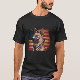 T-shirt Amoureux patriotiques du Malinois belge