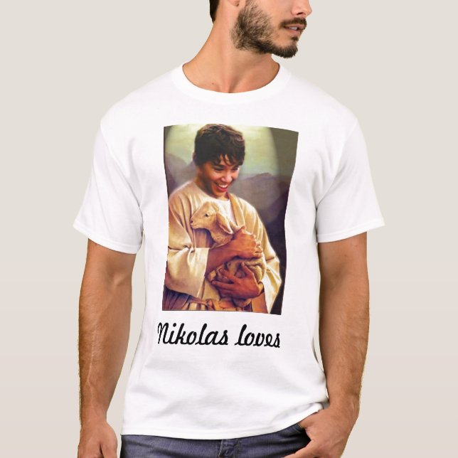 T-shirt Amours de Nikolas (Devant)