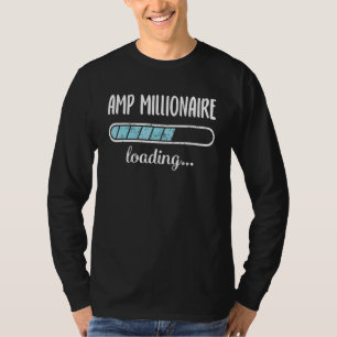 T-shirt Amp Millionaire Chargement Famille Amis Tendance H