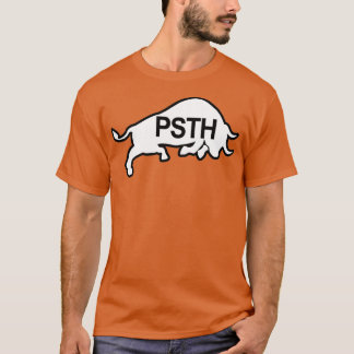 T-shirt AMP noir PSTH blanc