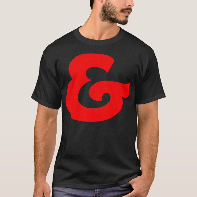 T-shirt Ampersand (Devant)