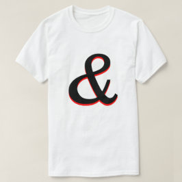 T-shirt Ampersand (&)