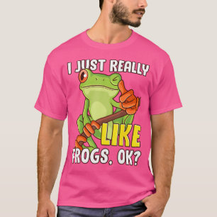 T-shirt Amphibien Amphibien Amphibien De Grenouille D'Arbr