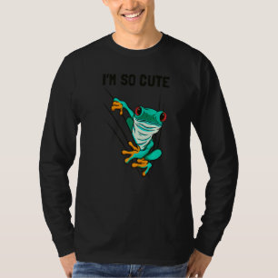 T-shirt Amphibien Lurche Grenouille Verte Mignonne
