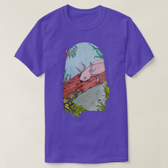 T-shirt amphibiens (Design devant)