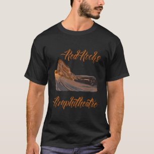T-shirt Amphithéâtre Red Rocks Colorado Conce