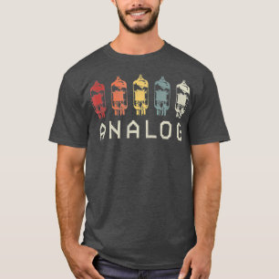 T-shirt ampli tube à vide analogique vintage rétro 80s 9
