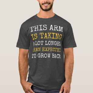 T-shirt Amputation du bras Amputé drôle Humour prothétique