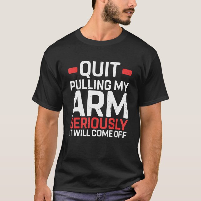 T-shirt Amputation Surgery Recovery Humor Handicap Leg Arm (Devant)