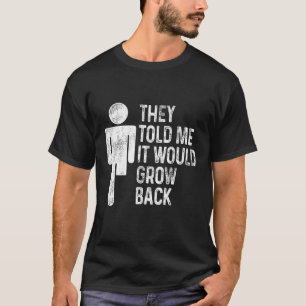 T-shirt Amputé Humour Croissance Retour Jambe Arm amusant