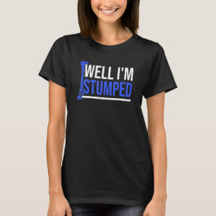 T-shirt Amputé Humour étouffé bras de jambe amusant récupé