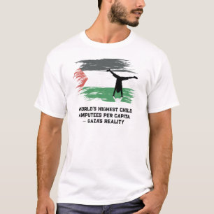 T-shirt Amputés infantiles par capita les plus nombreux au
