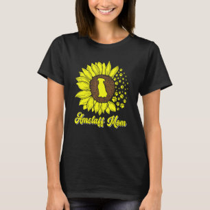 T-shirt Amstaff Maman Tournesol Terrier Américain Stafford