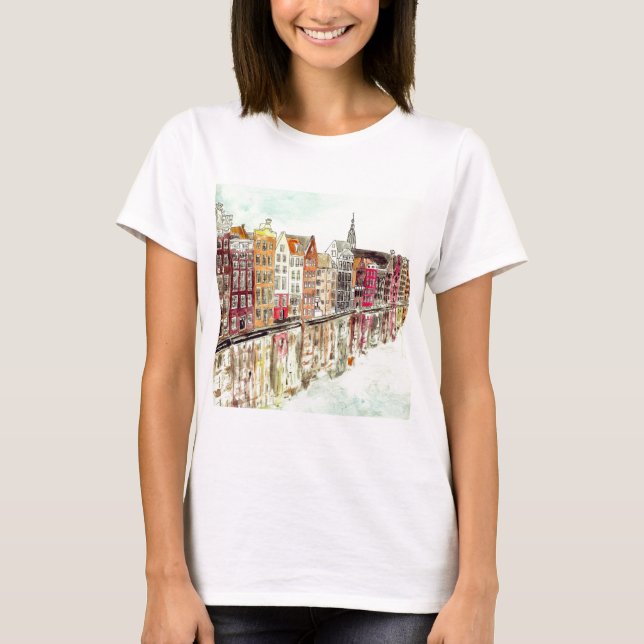T-shirt Amsterdam (Devant)