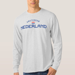 T-shirt Amsterdam Nederland (Pays-Bas) en état de trouble