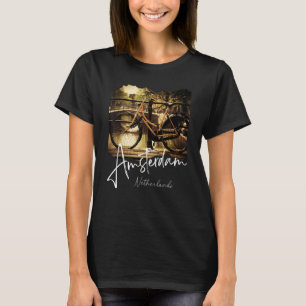 T-shirt Amsterdam Retro des Pays-Bas Amsterdam