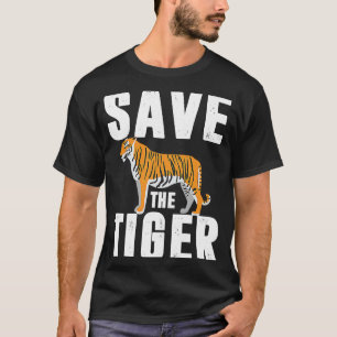 T-shirt amur tiger cage grand chat gros chats tigre asiati