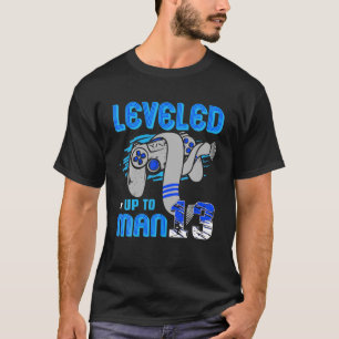T-shirt Amusant 13E Anniversaire Jeu - Bar Mitzvah Leveled