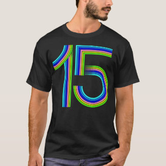 T-shirt Amusant 15e anniversaire Cadeau mignon Années Vieu