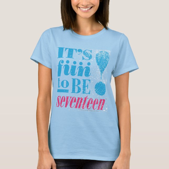 T-shirt Amusant 2 B 17-Aqua (Devant)