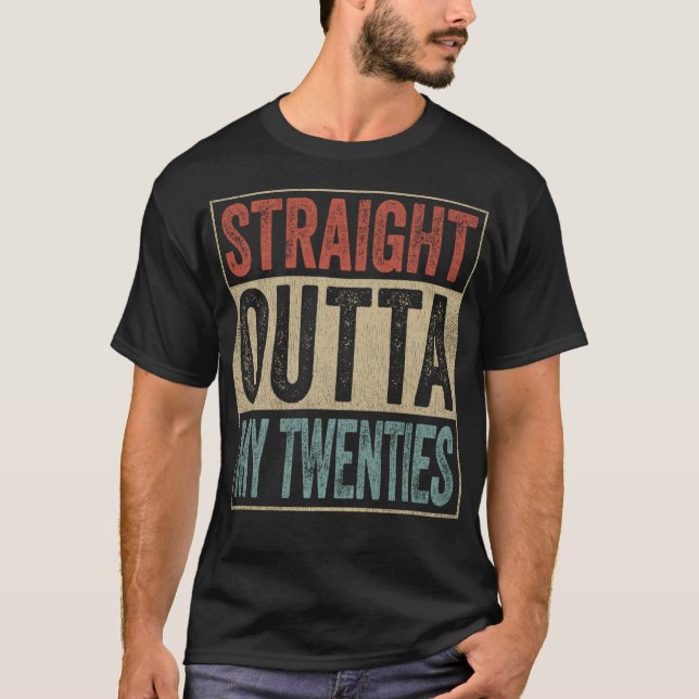 T-shirt Amusant 30e anniversaire Hommes de 30 ans juste de (Devant)