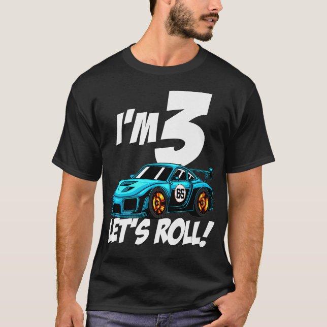 T-shirt Amusant 3e anniversaire Cadeaux Garçons Toddlers C (Devant)