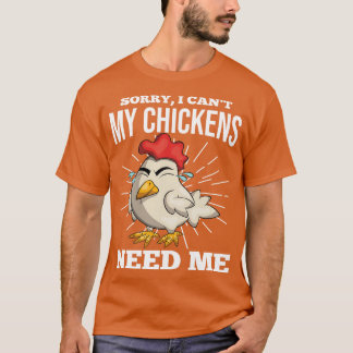 T-shirt Amusant Agriculture Hen Lover Fermier ferme Animal